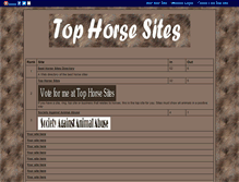 Tablet Screenshot of oshorses.gotop100.com