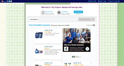 Desktop Screenshot of coupons.gotop100.com