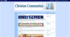 Desktop Screenshot of christiancommunities.gotop100.com