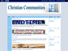 Tablet Screenshot of christiancommunities.gotop100.com