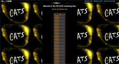 Desktop Screenshot of catscostuming.gotop100.com