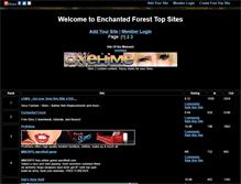 Tablet Screenshot of enchantedforest.gotop100.com