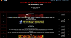 Desktop Screenshot of insatiable.gotop100.com