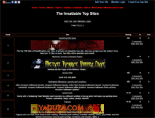 Tablet Screenshot of insatiable.gotop100.com