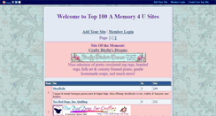 Desktop Screenshot of amemory4u.gotop100.com