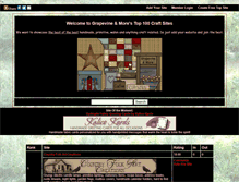 Tablet Screenshot of grapevineandmore.gotop100.com