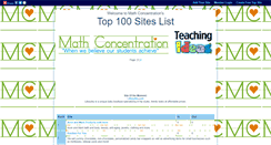Desktop Screenshot of mathconcentration.gotop100.com