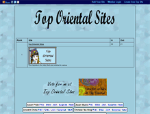 Tablet Screenshot of oriental.gotop100.com