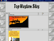 Tablet Screenshot of oswestern.gotop100.com