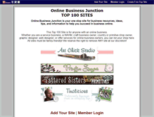 Tablet Screenshot of onlinebusinessjunction.gotop100.com