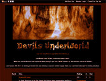 Tablet Screenshot of devilsunderworld.gotop100.com