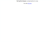 Tablet Screenshot of divadomains.gotop100.com