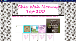 Desktop Screenshot of chicwahmommyh.gotop100.com
