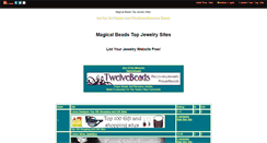 Desktop Screenshot of magicalbeads.gotop100.com