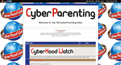 Desktop Screenshot of cyberparenting.gotop100.com