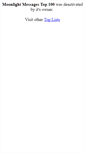 Mobile Screenshot of moonlightmessages.gotop100.com