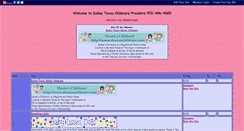 Desktop Screenshot of dallastexaschildcare.gotop100.com