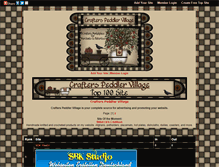 Tablet Screenshot of crafterspeddlervillage.gotop100.com