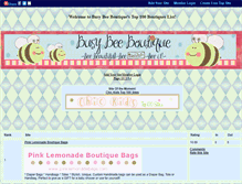 Tablet Screenshot of gobusybees.gotop100.com