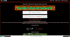 Desktop Screenshot of bestsites.gotop100.com