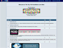 Tablet Screenshot of hvacnation.gotop100.com