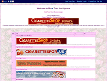 Tablet Screenshot of morethanjustaprons.gotop100.com
