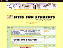 Tablet Screenshot of freeforstudents.gotop100.com