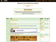 Tablet Screenshot of forumfinder.gotop100.com
