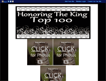 Tablet Screenshot of honoringtheking.gotop100.com