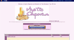 Desktop Screenshot of mysticandmoments.gotop100.com