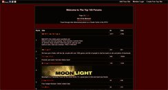 Desktop Screenshot of forumtoplist.gotop100.com