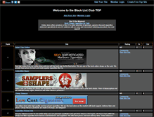 Tablet Screenshot of blacklistclub.gotop100.com