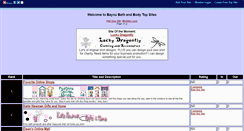Desktop Screenshot of bayoubathandbody.gotop100.com