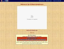 Tablet Screenshot of blackentrepreneurs.gotop100.com