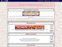 Tablet Screenshot of myromantichometoplist.gotop100.com