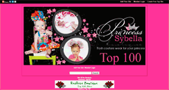 Desktop Screenshot of princesssybella.gotop100.com