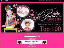 Tablet Screenshot of princesssybella.gotop100.com