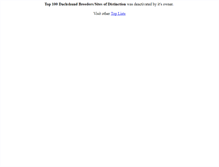 Tablet Screenshot of ddbreeders.gotop100.com
