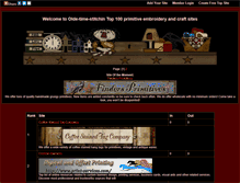 Tablet Screenshot of primitiveembroiderypatterns.gotop100.com