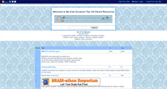 Desktop Screenshot of mykidsoccasion.gotop100.com