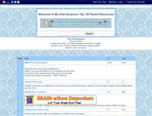 Tablet Screenshot of mykidsoccasion.gotop100.com