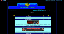 Desktop Screenshot of footballforums.gotop100.com