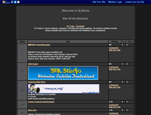 Tablet Screenshot of djmania.gotop100.com