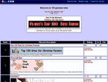 Tablet Screenshot of greatestsites.gotop100.com